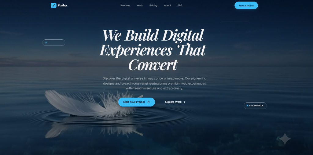 Feather Studios — Premium Web Design & Digital Agency